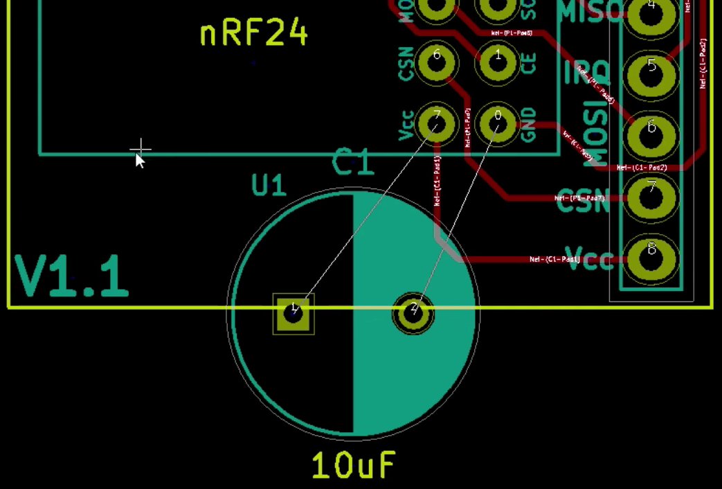 Add a capacitor to the layout in Pcbnew Kicad Like a Pro